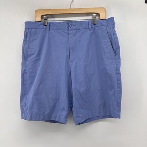 Vineyard Vines Shorts Mens 34 Blue On The Go Performance Chino OTG Golf 9"